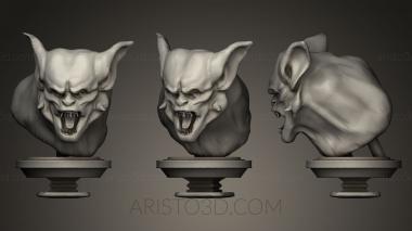 Busts of heroes and monsters (BUSTH_0325) 3D model for CNC machine
